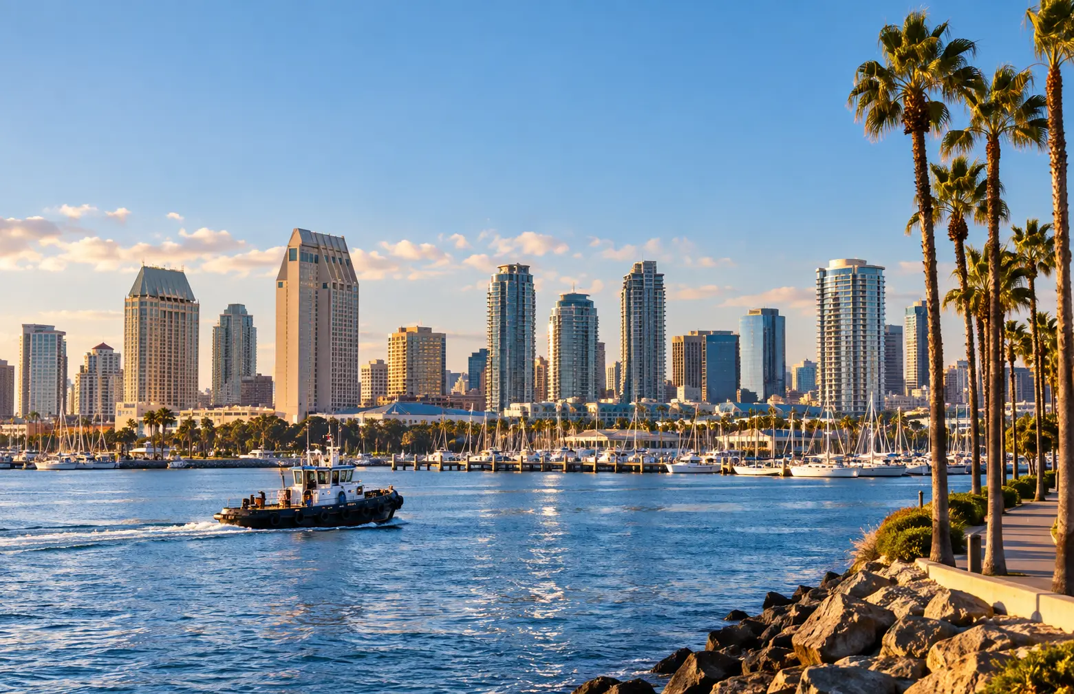San Diego harbor